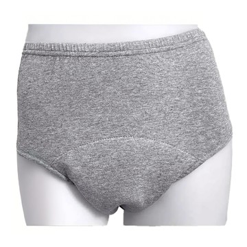 感恩使者 失禁內褲 三角褲 老人防漏尿褲 男女通用 彈性腰圍 四層防護吸水層  LL  1入  1件