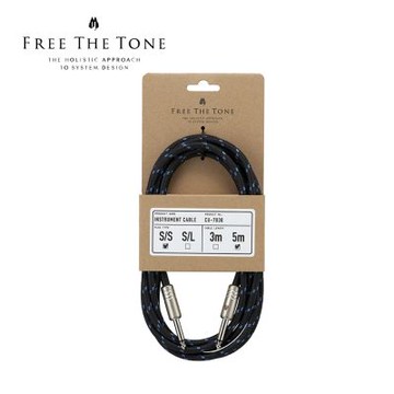 FREE THE TONE CU-7030 S/S 樂器編織導線 5米