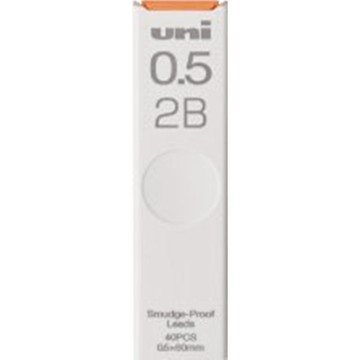 蝦皮隔日到貨Uni三菱 UL-S 0.5mm 40入自動鉛筆筆芯-2B 墊腳石購物網