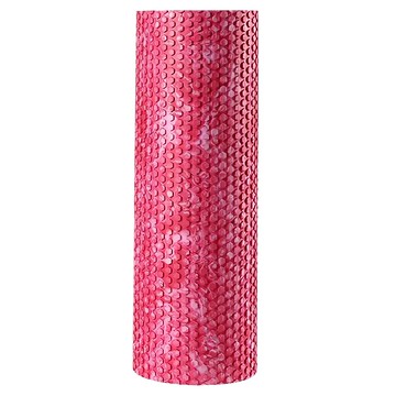 S-SportPlus+ 炫彩實心柱 粉色 瑜珈滾筒 肌肉放鬆 運動按摩  1個  30 x 14.5cm