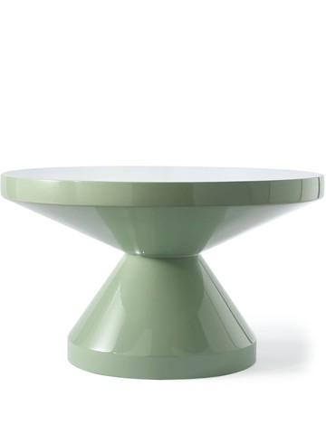 POLSPOTTEN - Zig Zag coffee table (35cm) - unisex - Lacquer - One Size - Green