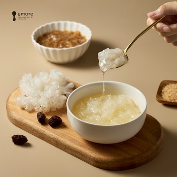 【健康點心】8more雪耳鮮燉 常溫｜寶寶副食品/小孩健康點心/整朵白木耳熬製/濃稠軟嫩/白木耳燉/銀耳燉/木耳燉