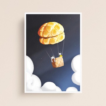 菠蘿包 | 手機桌布明信片