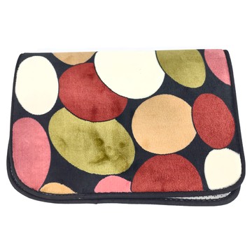 珊瑚絨地墊 Set 2 聚酯纖維材質 柔軟回彈 強力吸水 清洗容易 滴塑防滑布 8種圖案款式  彩色石頭  40CM x 60CM