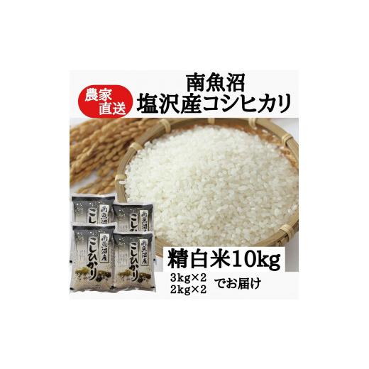 ふるさと納税 新潟県 南魚沼市 農家直送！令和5年産　南魚沼塩沢産コシヒカリ　精白米１０ｋｇ