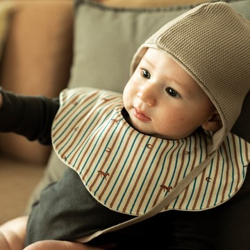 日本 秋冬【圍兜兜】口水巾 彌月禮 滿月禮 客製刺繡 Haruulala