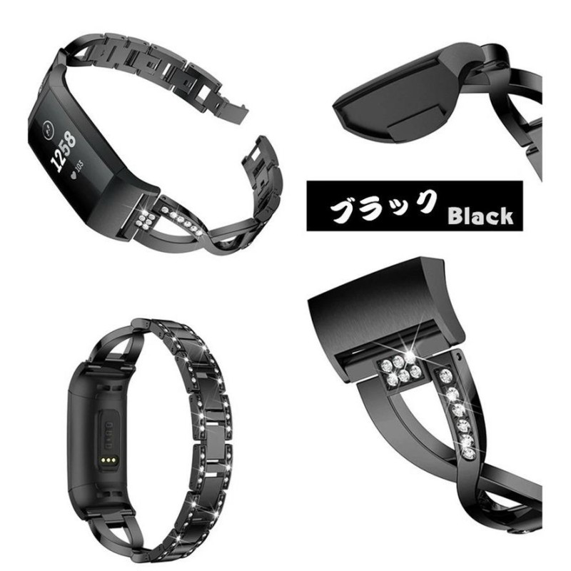 X-Design Fitbit Charge3 Charge4 交換用バンド フィットビット