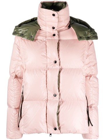 Moncler - Parana hooded puffer jacket - women - Polyamide/Polyamide/Duck Down/Feather Down - 2 - Pink
