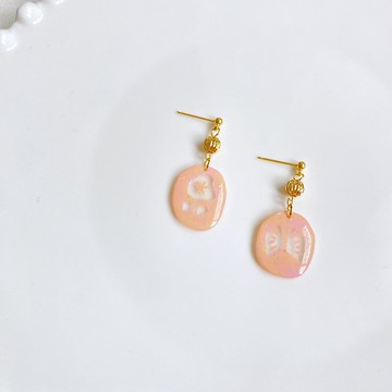 蝴蝶小花-針式/夾式耳環