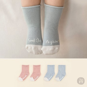 Happy Prince 韓國製 Oscar嬰兒童短襪 - 粉Beige Pink-M