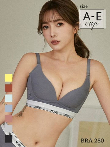 BRA280 無鋼圈【推推美波】全方位調整型內衣單件 6色