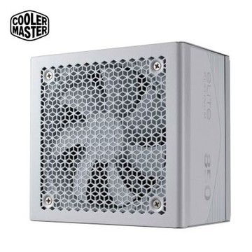 Cooler Master 酷碼 ELITE PLATINUM 850W ATX3.1 白金牌 全模組 電源供應器 白色