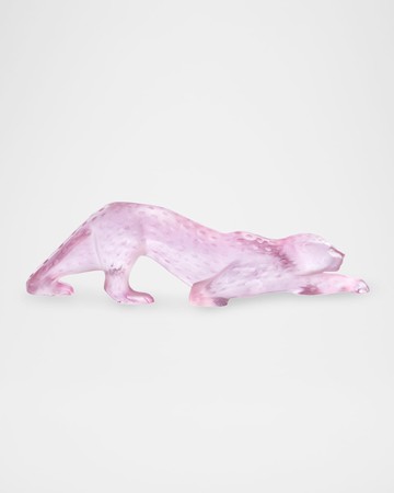 Zeila Pink Luster Panther Figure