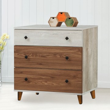 AS DESIGN雅司家具 文雄三斗櫃-81×40×79cm