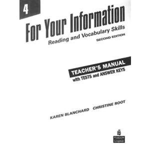 For Your Information 2／E Teacher’s Manual