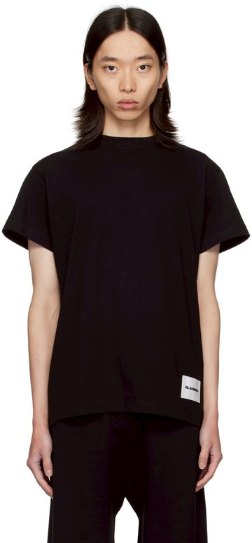 Jil Sander 三件装多色贴饰 T 恤