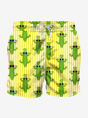 MC2 Saint Barth Man Classic Swim Short Crocodile Print