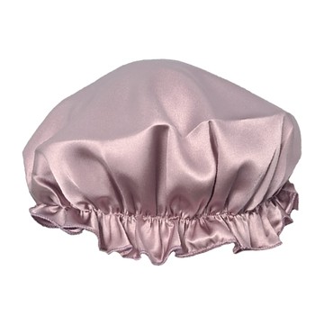 BIOAM 佰歐安 天然蠶絲大尺寸舒眠護髮帽 - 防靜電 秀髮柔順不毛躁 彈性鬆緊帶  50g  1個