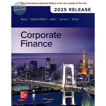 華泰-建宏 Ross／Corporate Finance(2025 Release)／14版 9781266961007 <建宏書局>