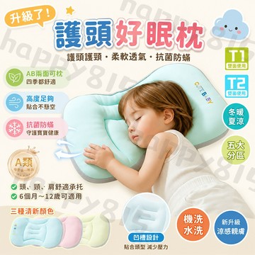 隔日達【可機洗+人體工學】幼兒枕頭 兒童分區枕 嬰兒枕 安撫枕 寶寶枕頭 嬰幼兒護頸枕 兒童太空分區枕 幼兒護頸枕 枕頭