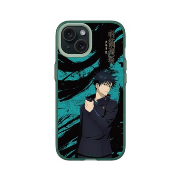 iPhone 15 Clear 憂墨綠 - Jujutsu Kaisen 咒術迴戰 S2 - 澀谷事變戰鬥系列-伏黑惠