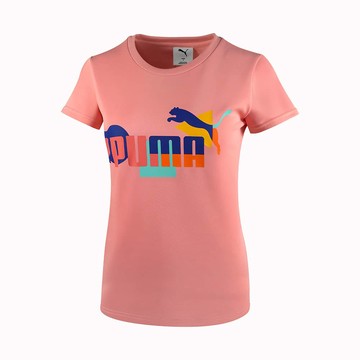 PUMA BT系列No.1 Logo圖形短袖T恤 女性