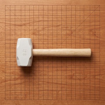 白色橡膠槌