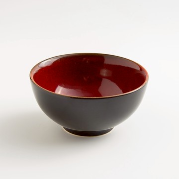 WAGA 新東方 12.5cm 陶瓷碗│紅│單品