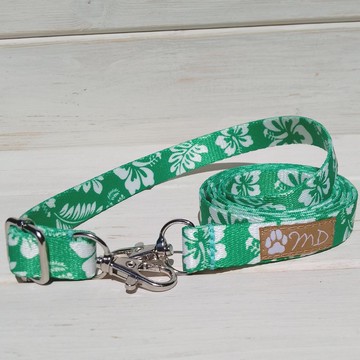 扶桑花綠色斜挎手機掛繩 / 日本製造