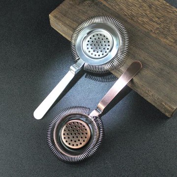 酒術 歐式霍桑相形復古濾冰器Strainer不銹鋼調酒過濾器冰隔濾網