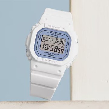 CASIO 卡西歐 Baby-G 學生錶 舞動芭蕾風珠光電子錶 女錶 手錶 週年慶狂歡 送禮推薦  BGD-565SC-2B