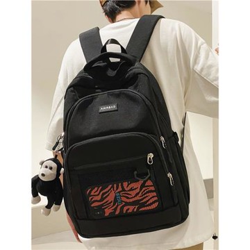 書包男大學生韓版百搭初中生小眾簡約大容量背包女高中生潮雙肩包