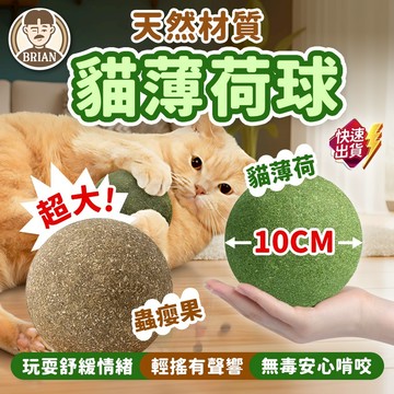 天然貓薄荷球【布萊恩👨🏻隔日到貨】貓薄荷球 蟲癭果球 貓薄荷 貓玩具 貓咪磨牙球 貓草球 貓咪用品 貓磨牙球