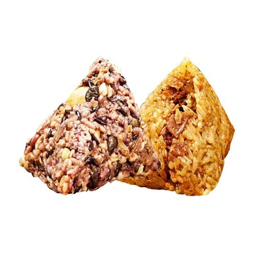 樂活e棧 招牌素食滷香粽子+素食養生粽子x4包(素粽 全素 端午)