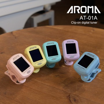 【小叮噹的店】(附電池)AROMA 吉他調音器 烏克麗麗調音器 AT-01A  AT-101