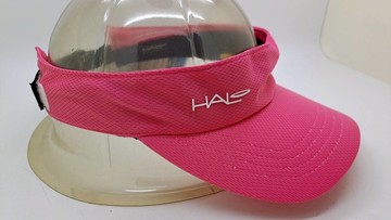 汗樂 導汗帶(粉紅色 導汗中空遮陽帽) HALO HEADBAND-SPORT VISORS .登山,鐵人三項.路跑.