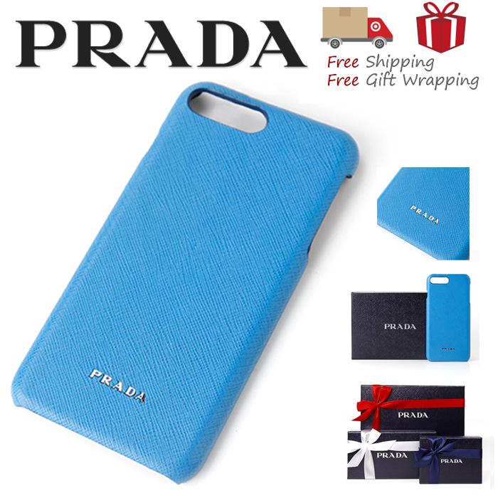 PRADA プラダ スマホケース 携帯電話 iPhone 7 Plus, 8 Plus 1ZH036 ...