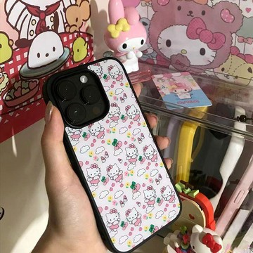 滿99免運🔥 磁吸殼櫻桃飛天凱蒂適用iphone18创意 17 pro max手機殼16韓系15可愛14簡約13防摔殼