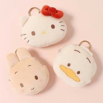 真愛日本 凱蒂貓 kitty 茉莉兔 兔媽媽 bleuet聯名 限定 造型小包 附扣 小包 零錢包 收納包 飾品包