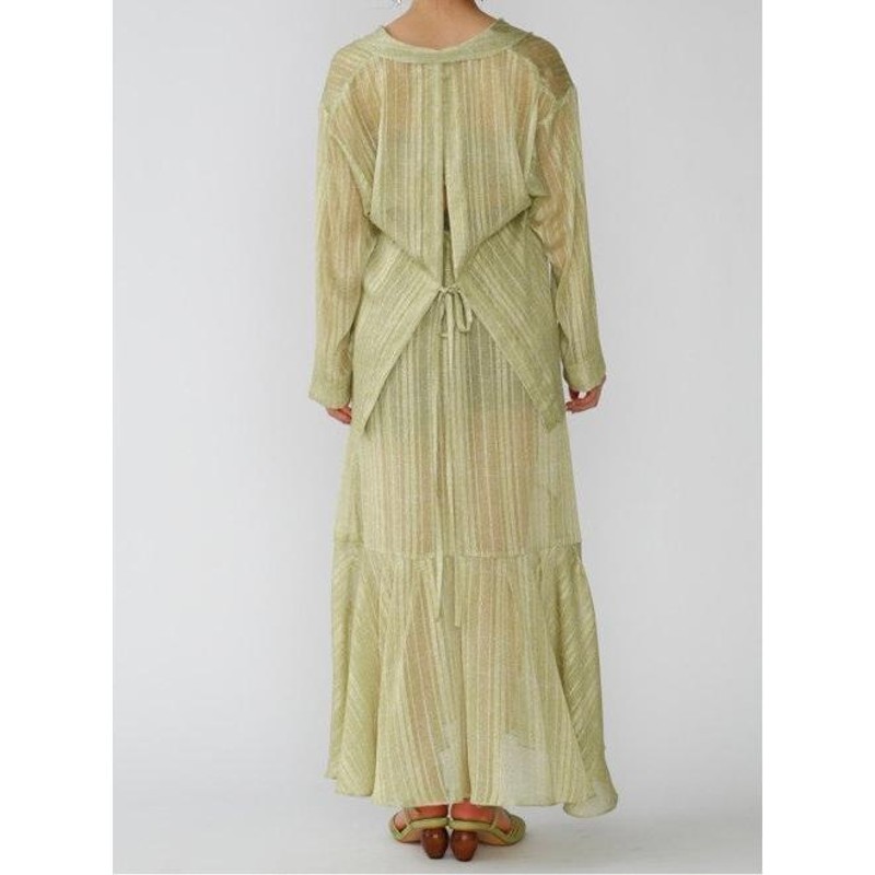 Lily Brown / リリーブラウン シアーパターンフリルスカートショーパン  