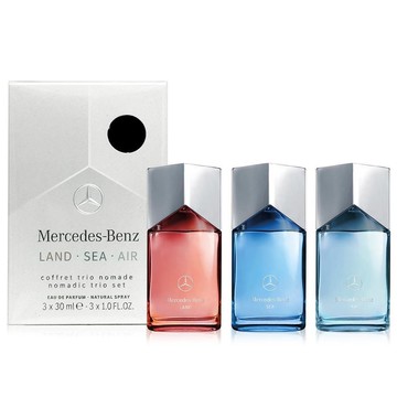 Mercedes Benz 賓士 三芒星淡香精香氛典藏組 (30mlx3入)
