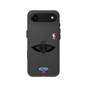iPhone Air Clear (相機按鈕) 酷墨灰 - NBA - B&W-新奧爾良鵜鶘 New Orleans Pelicans B&W