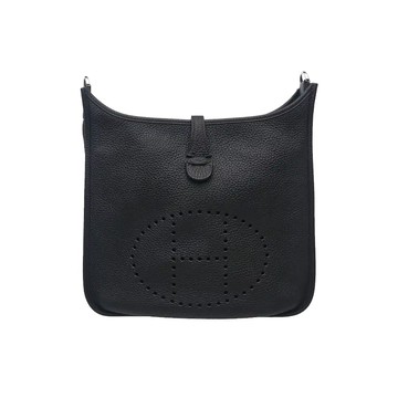 HERMÈS EVELYNE III 29 皮革肩背包斜背包 (2024) / W 刻