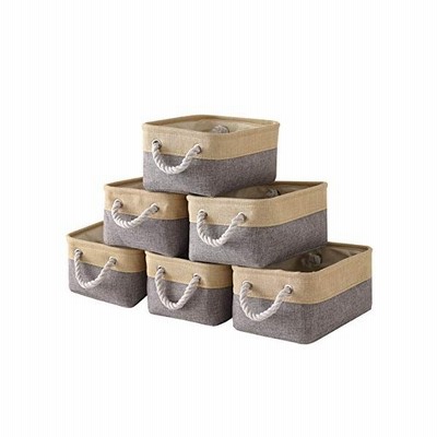 Tcafmac収納かご 収納バスケット 6個セット 小物入れかご 整理用バスケット おしゃれなインテリア雑貨 可愛い収 通販 Lineポイント最大get Lineショッピング