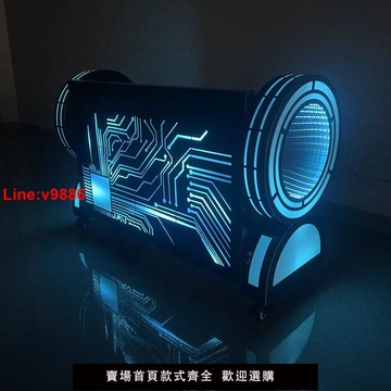 【台灣公司 超低價】新款網紅酒吧dj臺KTV排隊包房發光七彩定制可移動炫酷幻彩燈光