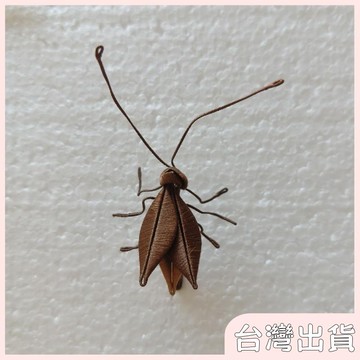 ✨臺灣出貨✨【飾飾如意】搞怪惡搞纏花蟑螂成品胸針搞笑配飾可改髮夾手工製品蟑螂觸角頭飾