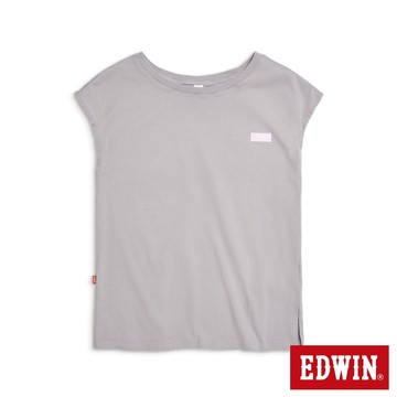 EDWIN 女款 無袖背心(灰色)