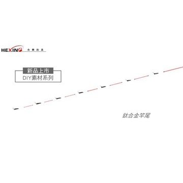 【世界釣具】HEXING 合興鈦合金改裝筏竿尾 竿尾 鈦合金 筏釣尾 全陶瓷導環