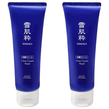 KOSE 高絲 SEKKISUI 雪肌粹 台灣公司貨 潔淨洗面乳  120g  2條