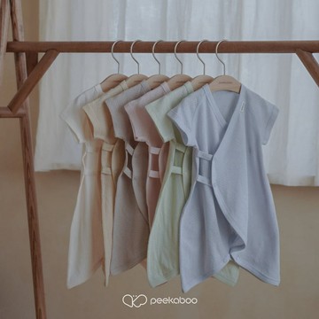 peekaboo 新涼感網眼新生兒連身衣【現貨+預購】蝴蝶衣 新生兒衣服 嬰兒帽子 嬰兒手套 寶寶衣服 嬰兒衣服 韓國童